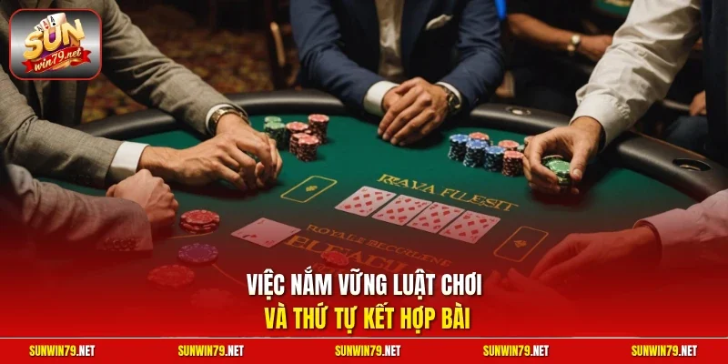 Poker SUNWIN – Game Bài Texas Hold'em Đẳng Cấp Quốc Tế 2026 3 Sunwin Việc nắm vững luật chơi và thứ tự kết hợp bài